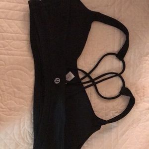 Black lululemon bra